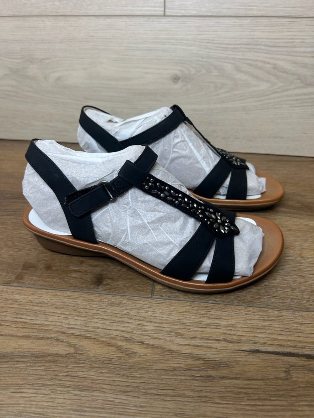 Naturalizer Women's Black Summer Sandals Size 7M